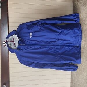 The North Face Hyvent 2.5L jacket small navy blue purple